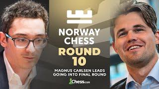DECIDER Can Magnus Win It All Or Will Fabiano & Hikaru Spoil It For Him? Norway Chess 2024 Rd 10