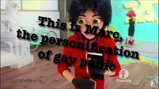 MARC BEING A NERVOUS GAY DORK FOR 3.5 MINUTES  Miraculous Ladybug crack