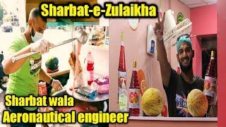 Shrbat Wala Engineer  make second juice sharbat-e-zulaikha  muhabbat ka sharbat