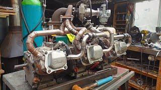 HOMEMADE 588cc 3 CYLINDER GX FINALLY GETS ITS TURBOPart 2