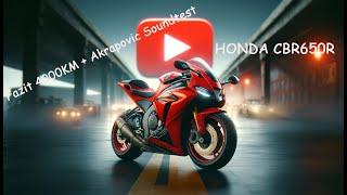 Honda CBR 650R 4000km Fazit + Akrapovic Soundcheck