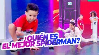 Bautista el hijo de Rodrigo Noya desafió a Ale Paker a quien hace el mejor Spiderman