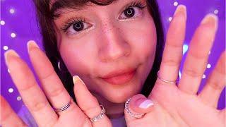 ASMR Personal Attention & Face Touching SoftGentle Mouth Sounds Tongue Clicking