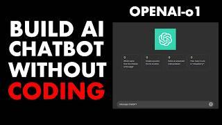 Build an AI Chatbot Instantly with OpenAI o1 using Next JS & ChatGPT API