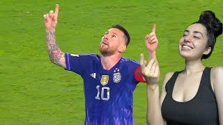 MESSI FAN REACTS TO Lionel Messi 2 Goals Vs Peru WC Qualifiers 2023