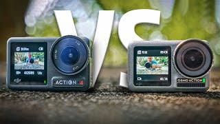 DJI Osmo Action 4 vs DJI Osmo Action