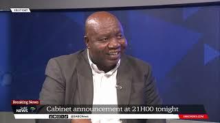 GNU  Cabinet announcement at 9pm tonight - SABC News Politics Editor Mzwandile Mbeje