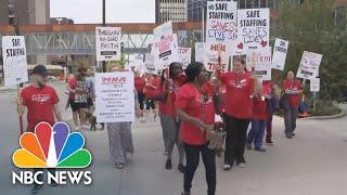 Thousands Of Minnesota Nurses Strike Demanding Higher Wages