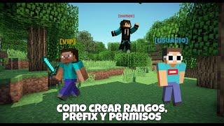 ↪Como agregar Rangos y Permisos en Aternos 2021 ️ Antiguo nuevo video en la des️   zD4rkXD