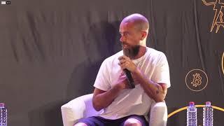 JACK DORSEY Co-founder Twitter and Chairman BLOCK talking at Africa Bitcoin Conference