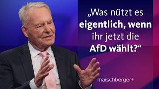 Wir haben uns durch den Erfolg besoffen geredet – Hans-Olaf Henkel über die AfD I maischberger