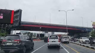 Driving around Highway‼️ Bekasi-Jakarta Tol Bekasi Barat - Sunter Kelapa Gading @harihariwalk_ID