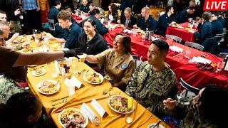 This is Whats it like being in the Navy on Thanksgiving