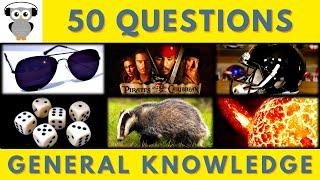 General Knowledge Quiz Trivia  50 Questions  Do You Know  Pub Quiz