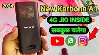 New 4G Keypad Phone Karbonn Bharat A  Jio 4G Phone  Jio Bharat Phone