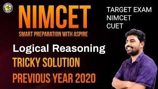 NIMCET Logical Reasoning special Class 2020