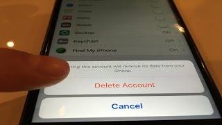 Delete iCloud account without Password - any iOS version - iPhone 8 7 6S 5S 5 4S 4