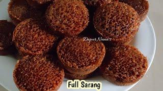 Bolu sarang semut mini full sarang lembut dan kenyal