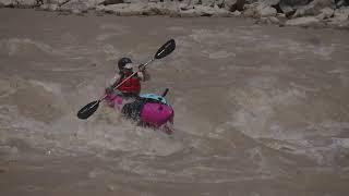 Jake running Brown Betty Rapid in Cataract Canyon Colorado River