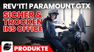 Motorrad-Einteiler aus Textil neu gedacht Der REV´IT “Paramount GTX”