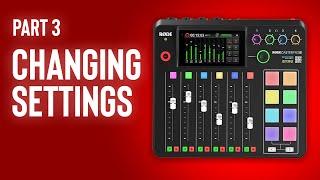 Rodecaster Pro II Masterclass - How to Configure and Change Settings