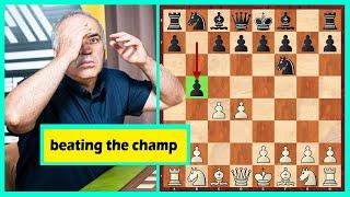 Amateur Beats Kasparov With A Rare Pyrenees Gambit