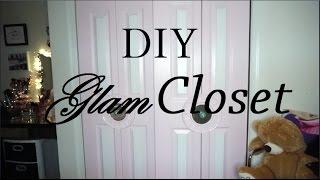 DIY Glam Closet  Home Decor