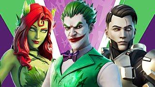 NEW UPDATE Joker Midas Rex & Poison Ivy Fortnite Battle Royale