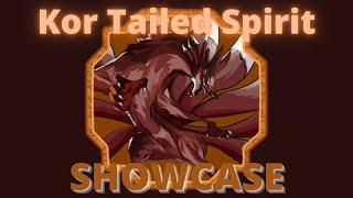 Kor Tailed Gen 2 Spirit Showcase in 3 Minutes  Shindo Life Roblox