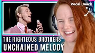 Vocal Coach reacts to and analyses The Righteous Brothers - Unchained Melody