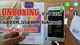 Unboxing Hp Vivo Y55A 3GB RAM 32GB ROM 4GNetwork