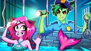 Pinky is a Criminal Mermaid Trapped?  Unbelievable Ending  Teen-Z Life