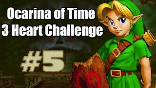 Dodongos Cavern  King Dodongo  Ocarina of Time Three Heart Challenge