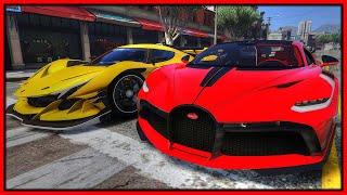 GTA 5 Roleplay - stolen Bugatti Divo EMBARRASSES Every Supercar  RedlineRP #993