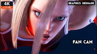 Fan Cam Cammy Barefoot Without No Jacket Versus Cammy Street Fighter 6 MOD 4K Gameplay PC 1%