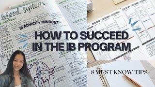 MY TOP 8 TIPS FOR THE IB PROGRAM  advice to know to do well