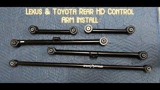 Apache HD Rear Control Arms LexusToyota