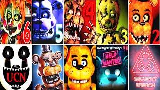 Every FNAF SECURITY  BREACH FNAF 1 2 3 4 5 6 UCN All Jumpscares Simulator *FNAF 2022*