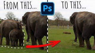  NEW FEATURE in Photoshop REMOVING OBJECTS just got EASIER