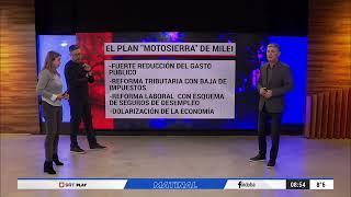 En qué consiste EL PLAN MOTOSIERRA DE JAVIER MILEI