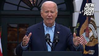 Biden appears confused loses train of thought at White House July 4th events