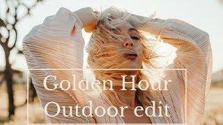 Golden Hour Boudoir Edits with Embrace Presets