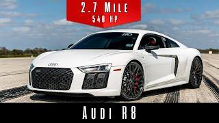 2018 Audi R8  Top Speed Test