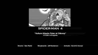 Spider-Man 4 Citicorp Battle Animatic 2009 FOUND MEDIA