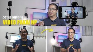 Bikin Video pakai HP jadi PRO – Setup Lighting ft Pixel Liber