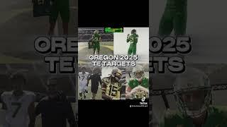 #Oregon 2025 TE Targets4⭐️ Linkon Cure #414⭐️ Nate Roberts #1064⭐️ Da’Saahn Brame #143