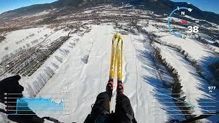 Ski and Fly mit Advance Pi3 am Brauneck