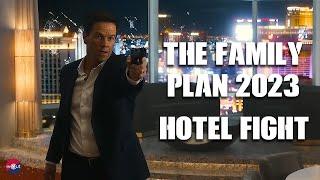 The Family Plan 2023 Clip  hotel fight in family plan