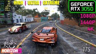 RTX 3050  Forza Horizon 5 - 1080p 1440p 4K