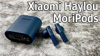 ТОПОВЫЕ ВКЛАДЫШИ  БЕСПРОВОДНЫЕ НАУШНИКИ Xiaomi Haylou MoriPods Qualcomm 3040  Bt 5.2 aptX Adaptive